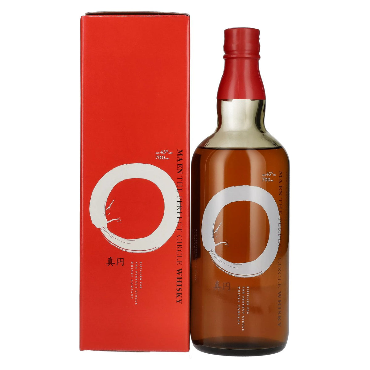 Maen The Perfect Circle Whisky 43% Vol. 0,7l in gift box