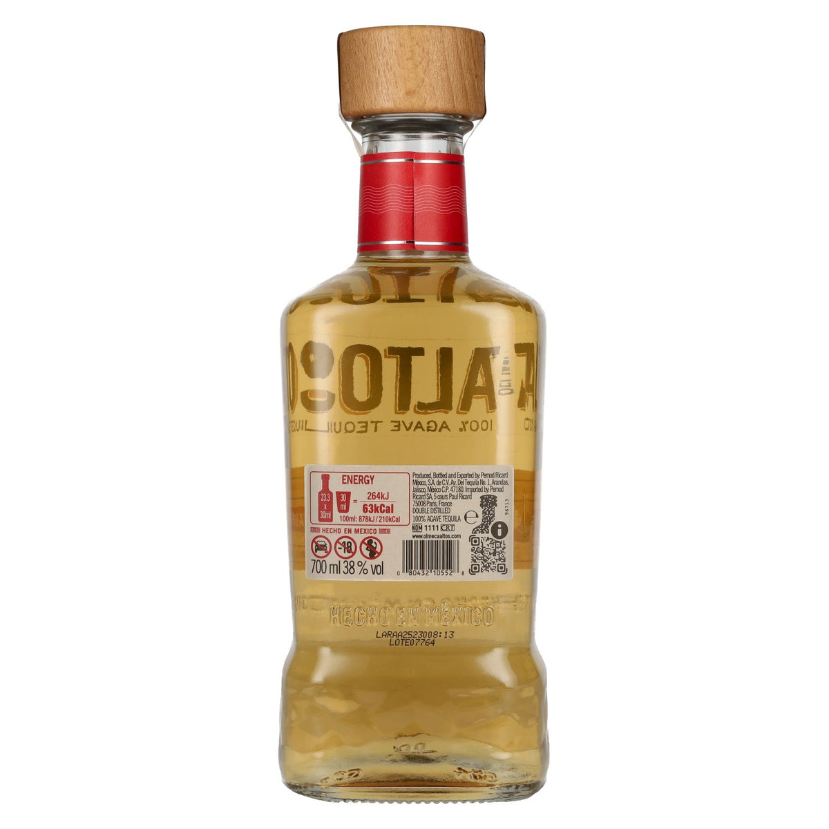 Olmeca Altos Tequila Reposado 100% Agave 38% Vol. 0,7l