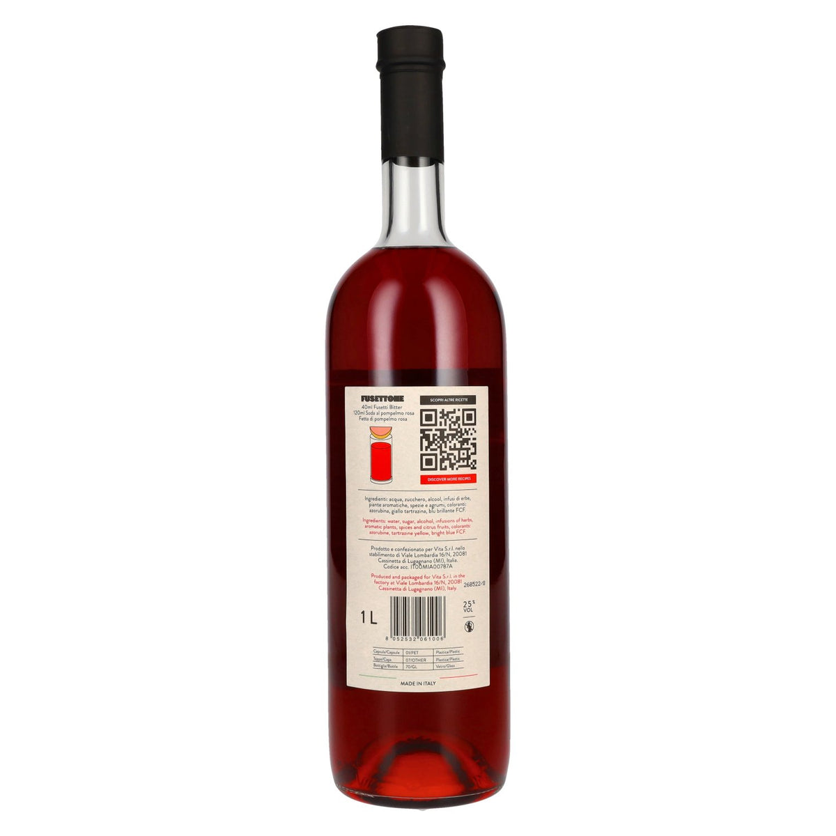 Fusetti Bitter 25 % vol., 1 l
