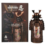 Le whisky de malt Koshi-No Shinobu SHOGUN, affiné en fût de chêne Mizunara, 43 % vol., 0,7 l, dans un coffret cadeau
