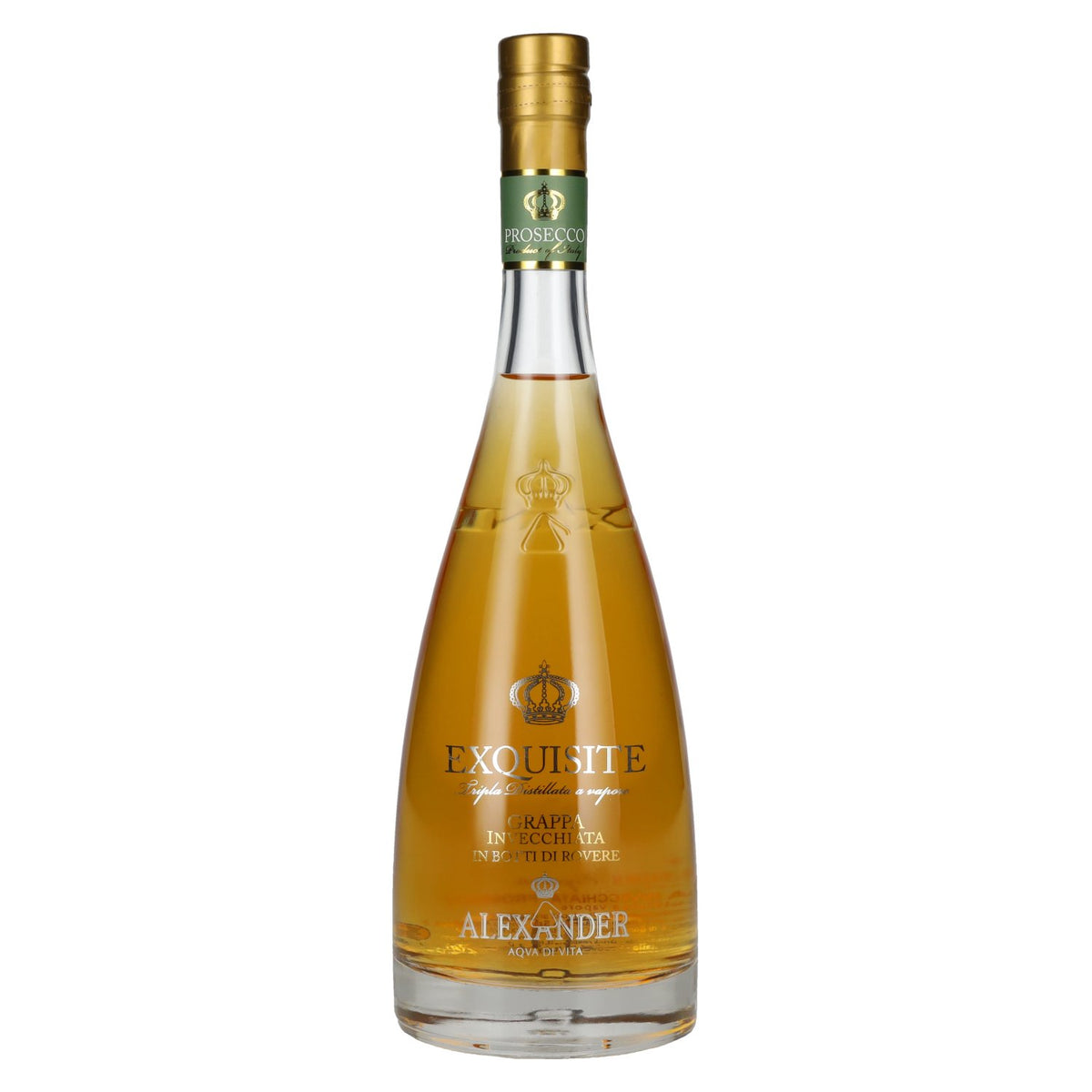 Bottega Alexander Exquisite ALEXANDER Aqva Di Vita Grappa Invecchiata Prosecco 38% Vol. 0,7l