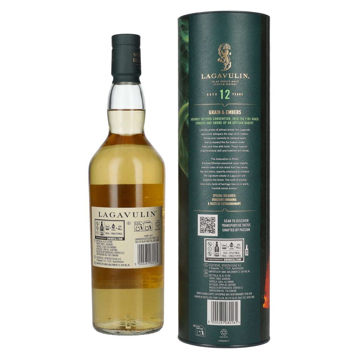 Lagavulin 12 Years Old GRAIN & EMBERS Single Malt Special Release 2025 56,5% Vol. 0,7l in Geschenkbox