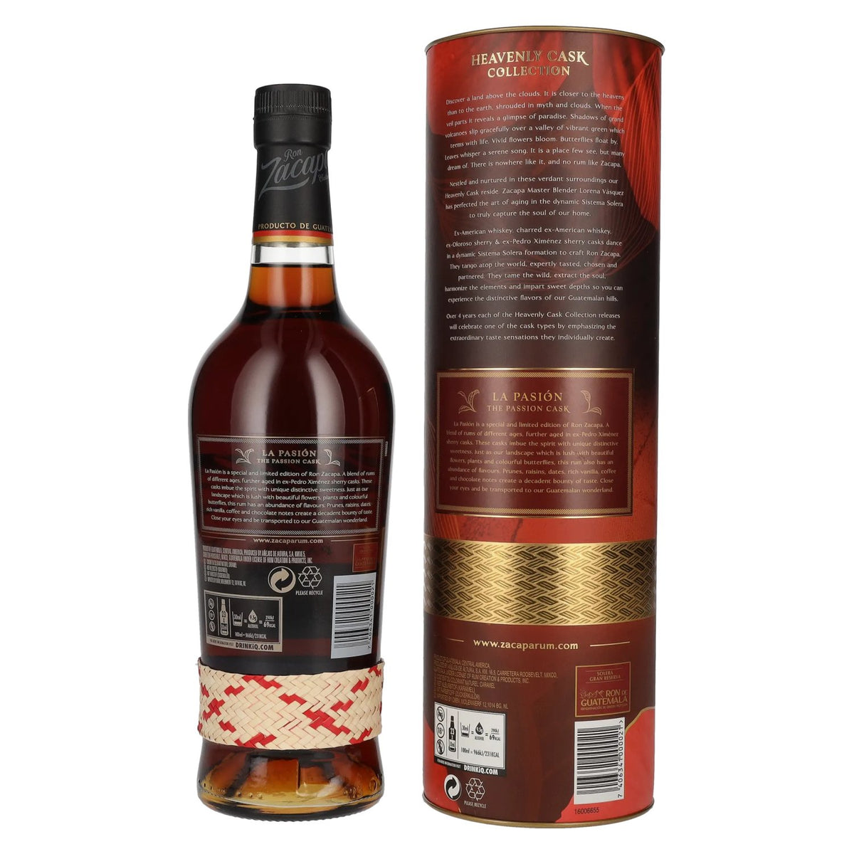 Ron Zacapa Centenario SISTEMA SOLERA La Pasión Heavenly Cask Collection 40% Vol. 0,7l in gift box