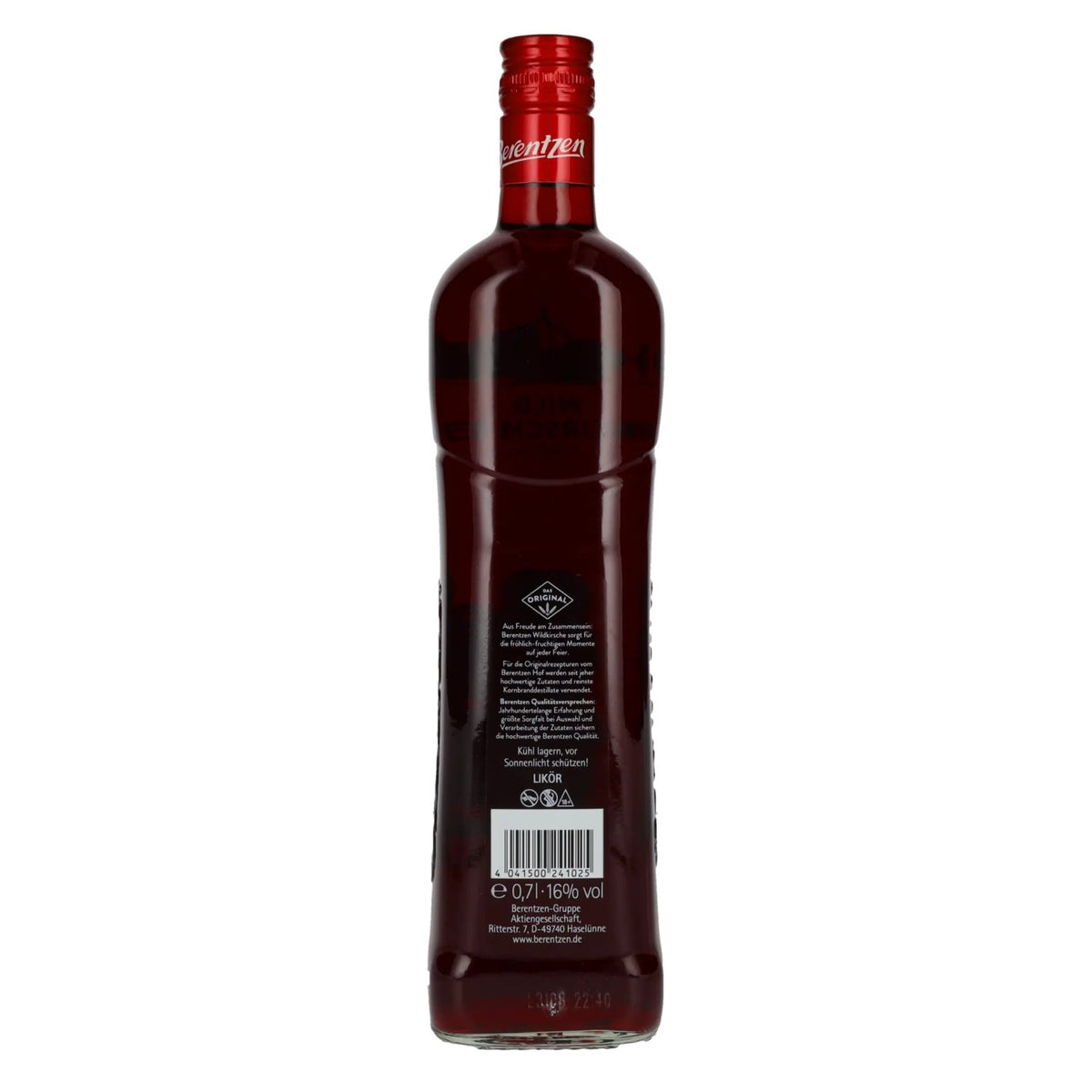 Berentzen Liqueur de cerises sauvages 16% vol. 0,7l