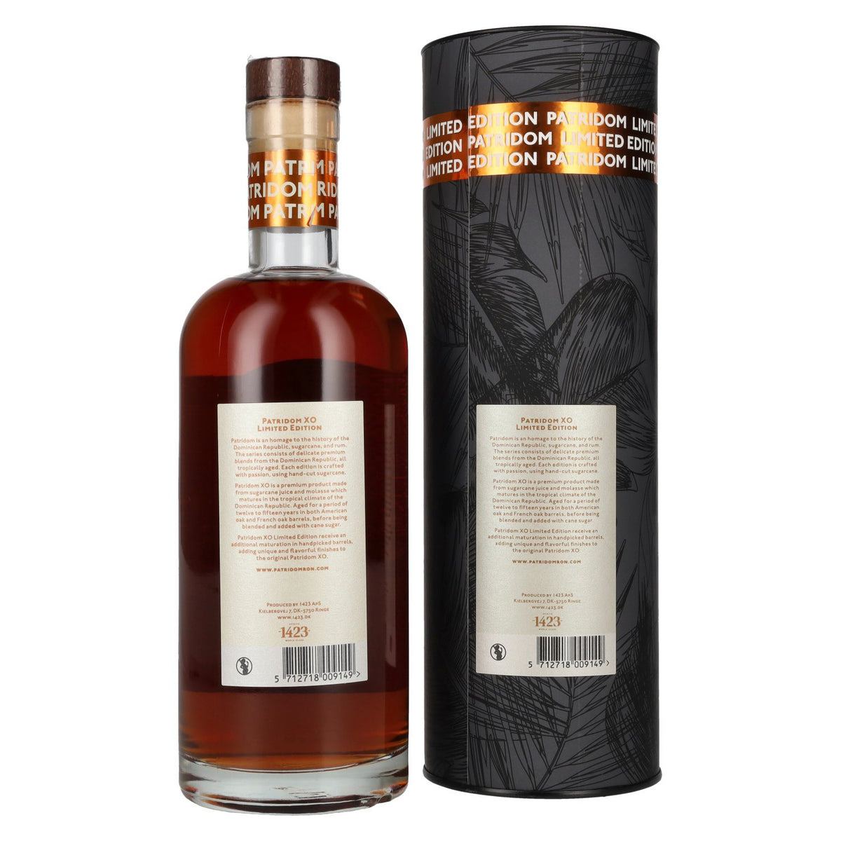 Patridom XO Cherry Wine Cask Finish 42% Vol. 0,7l in Geschenkbox