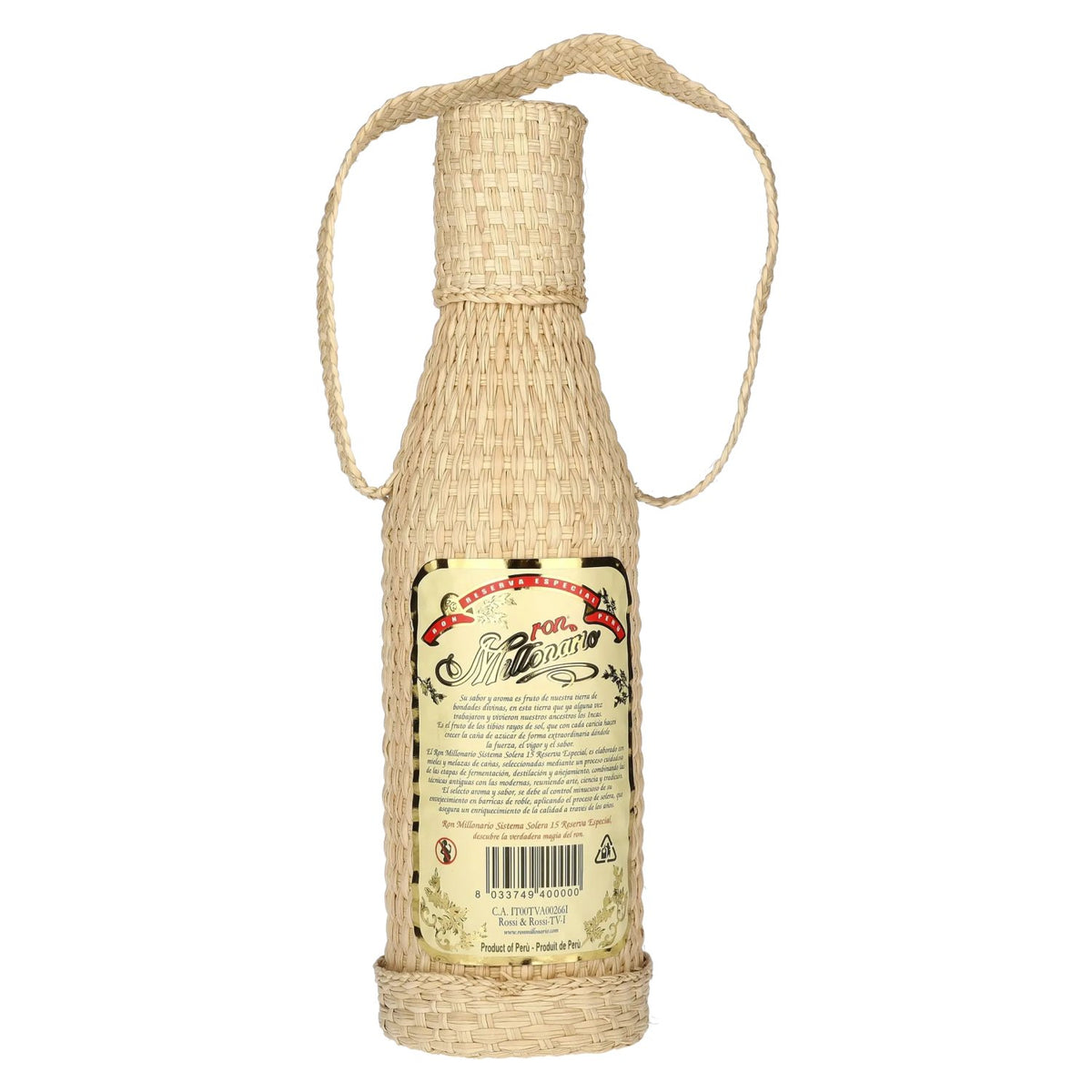 Ron Millonario 15 Solera Reserva Especial 40% Vol. 0,7l