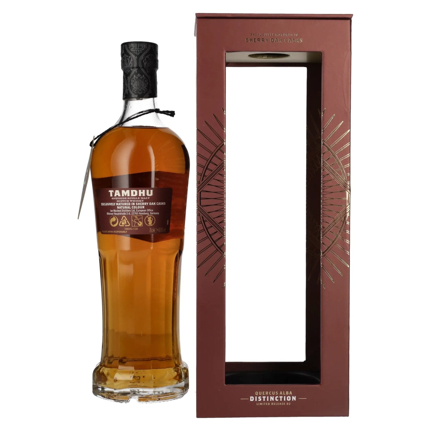 Tamdhu DISTINCTION II Speyside Single Malt Scotch Whisky 48% vol. 0,7l en boîte cadeau