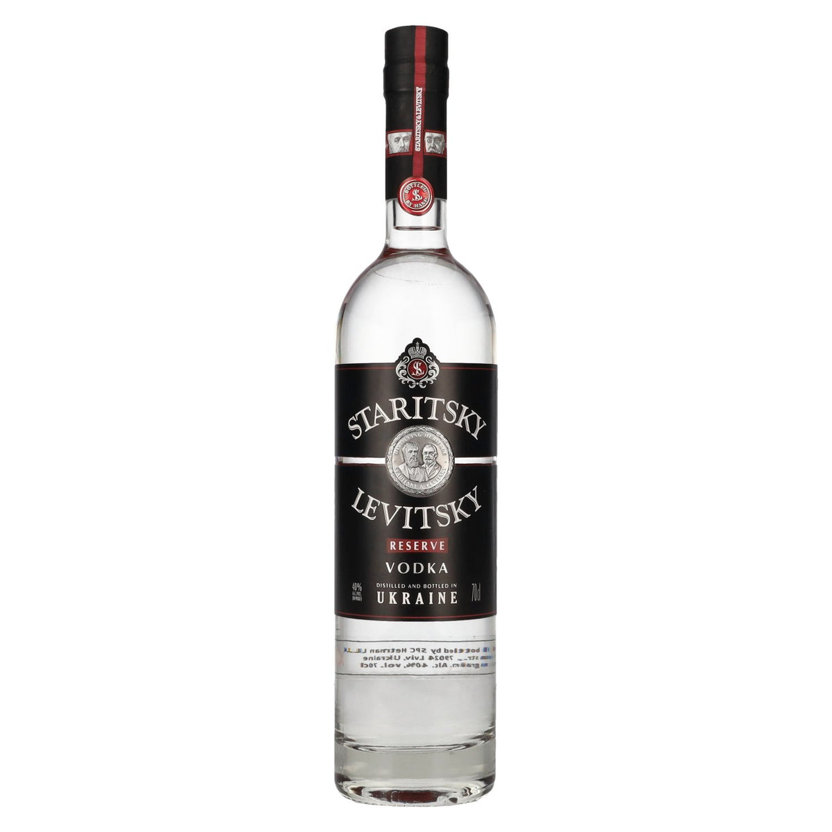 Staritsky &amp; Levitsky RESERVE Vodka 40% Vol. 0,7l