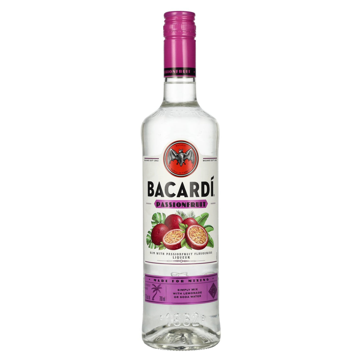 Bacardi PASSIONFRUIT Rum With Natural Flavours 27% Vol. 0,7l