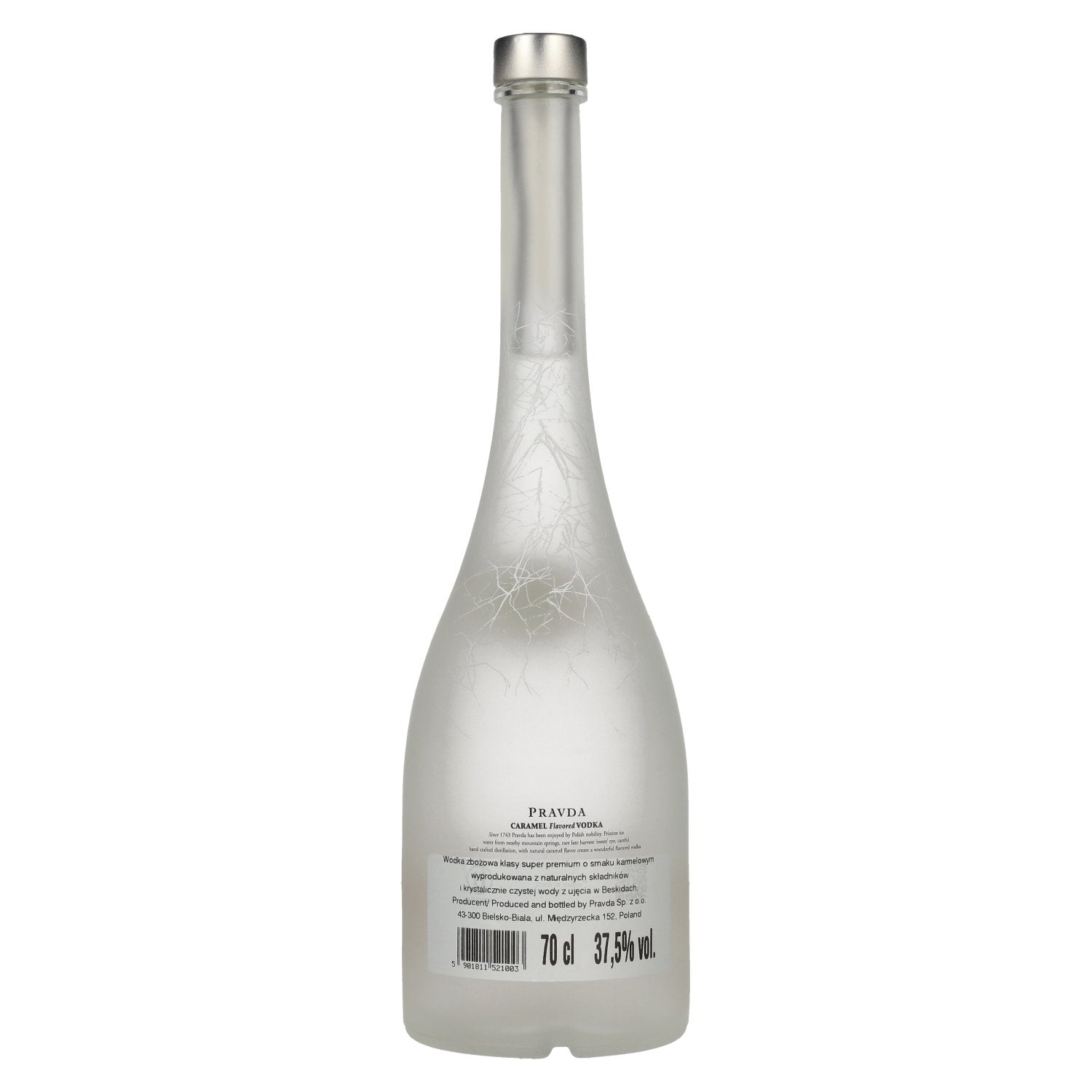 Pravda CARAMEL Vodka aromatisée 37,5% Vol. 0,7l