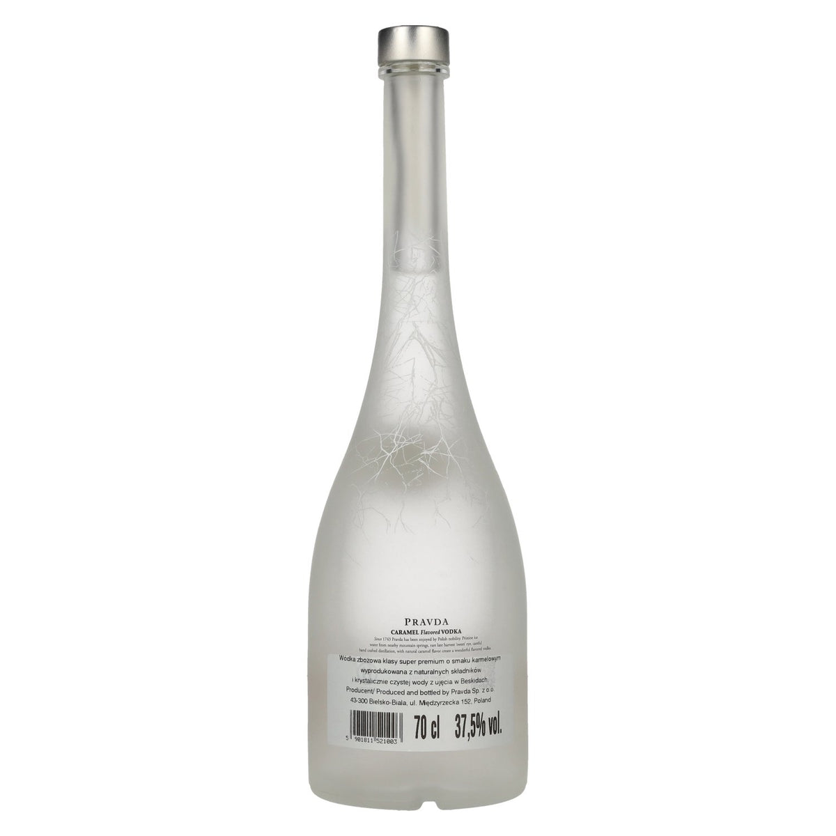 Pravda CARAMEL Flavored Vodka 37,5% Vol. 0,7l