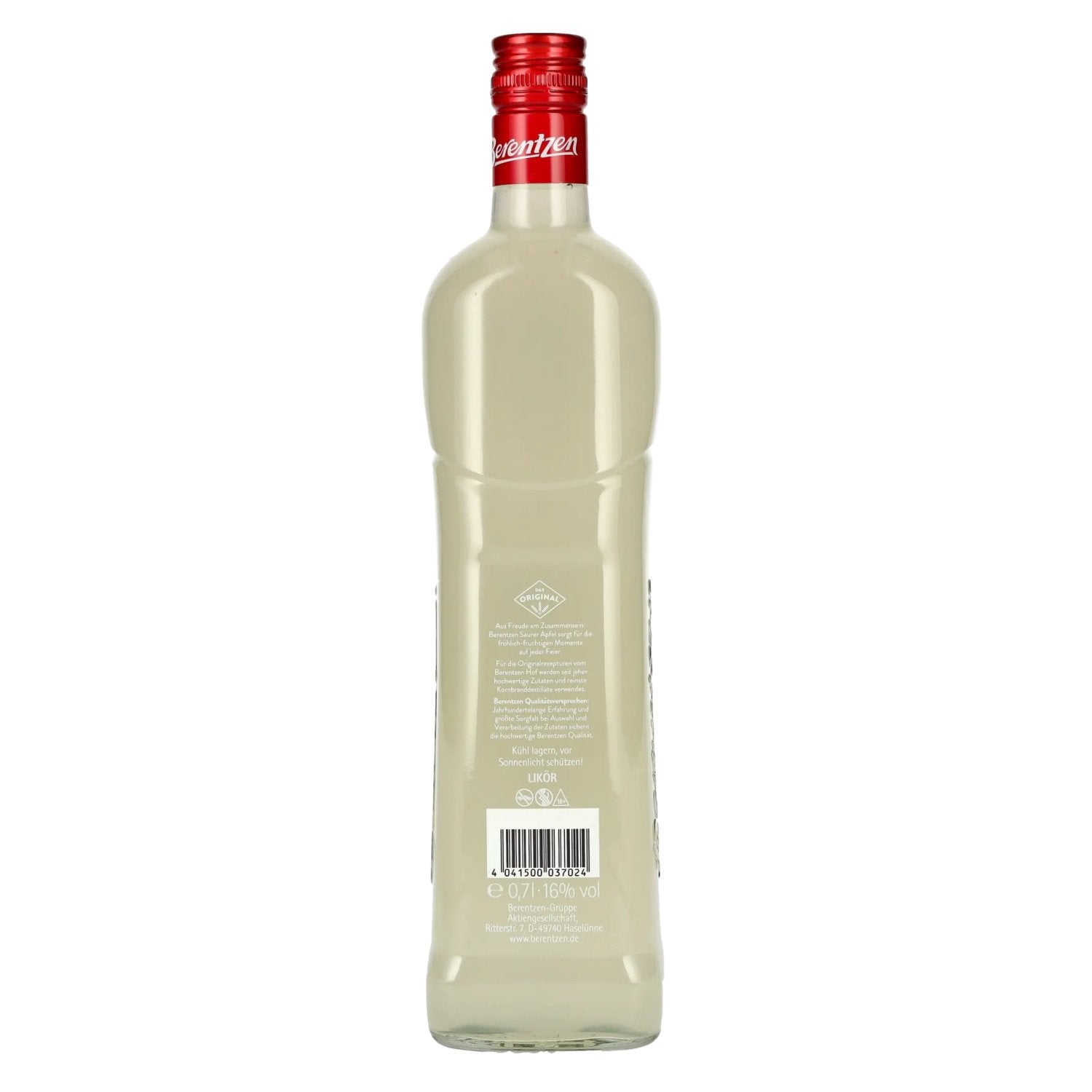 Berentzen Sour Apple Liqueur 16% Vol. 0,7l