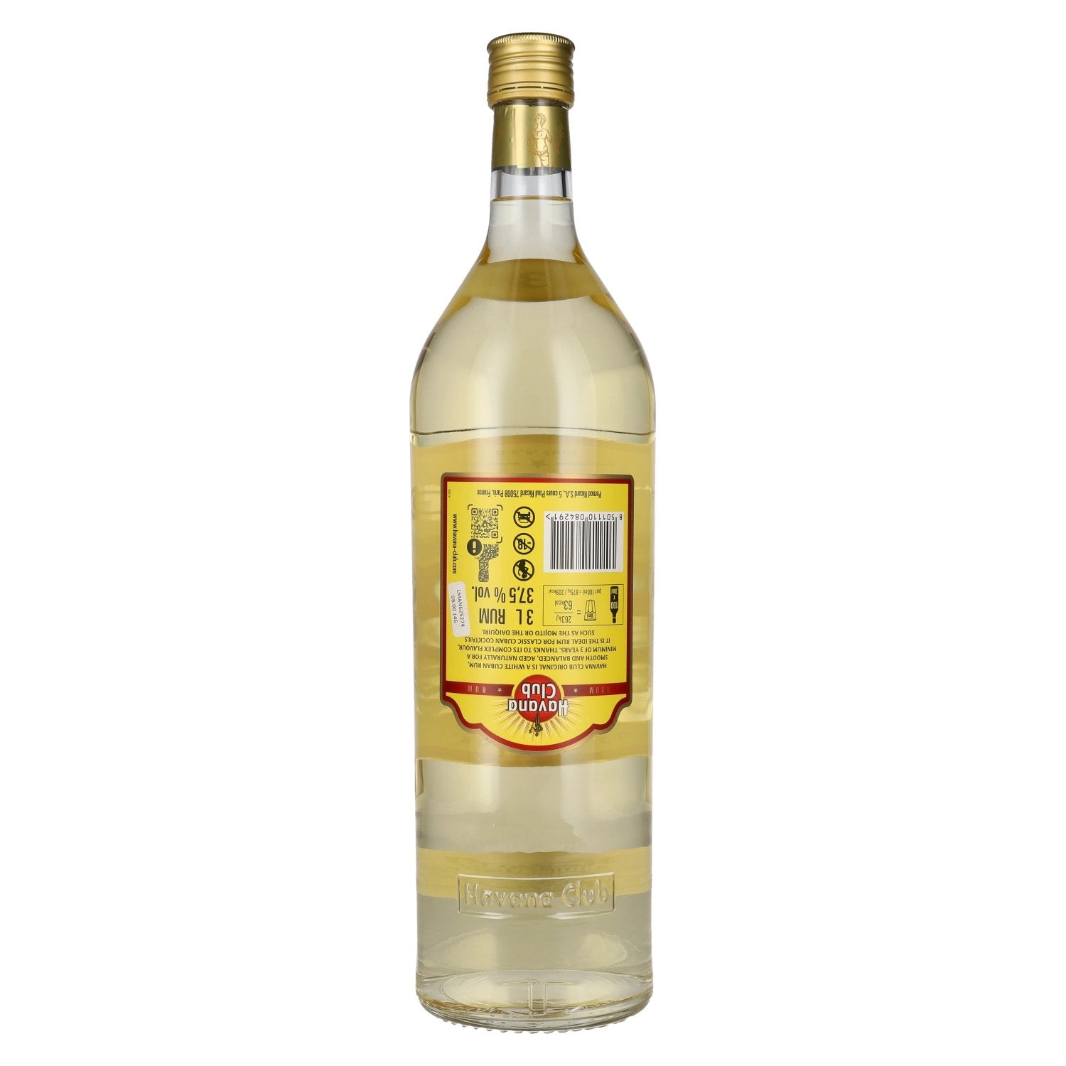 Havana Club Añejo 3 Años Rum 37,5% Vol. 3l