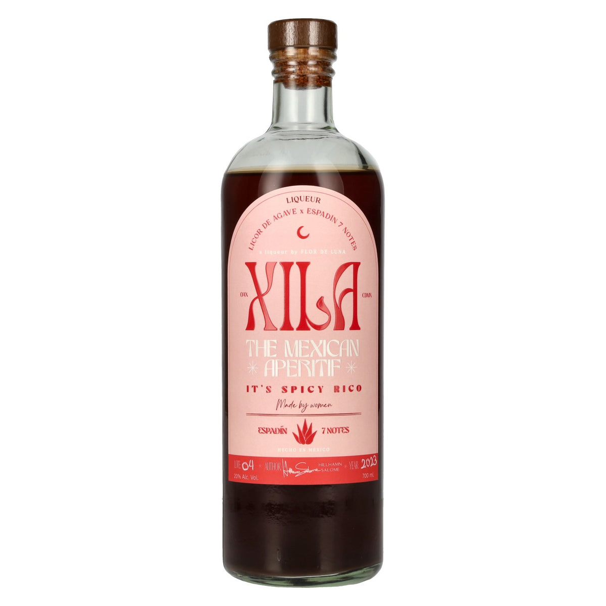 Xila, l'apéritif mexicain, liqueur d'agave, 20 % vol., 0,7 l
