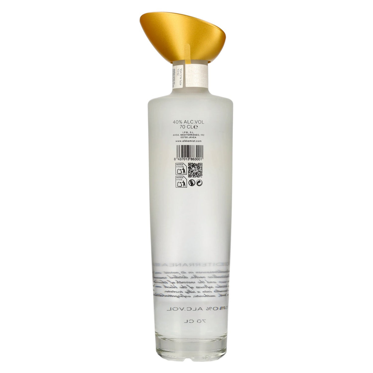 Vodka Alkkemist Mediterranean 40 % vol. 0,7 l