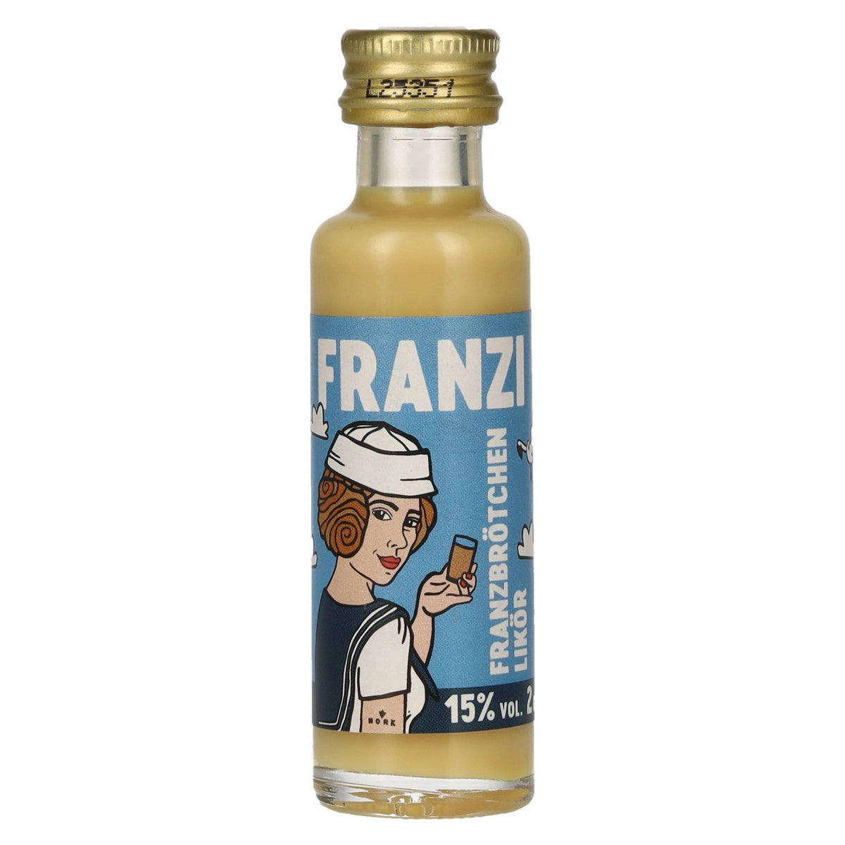Franzi Franzbrötchen Liqueur 15% ABV 0.02 l