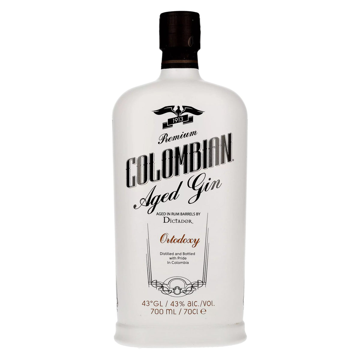 Dictador Ortodoxy Colombian Aged White Gin 43% vol. 0,7l