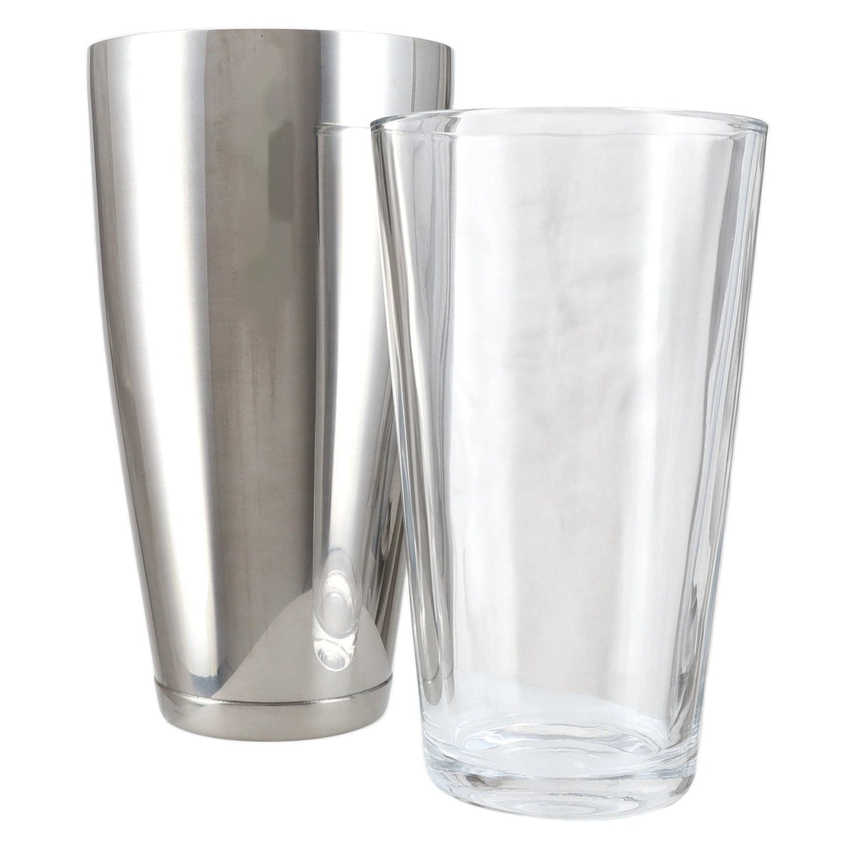 APS Boston Shaker Silver 2-piece with glass