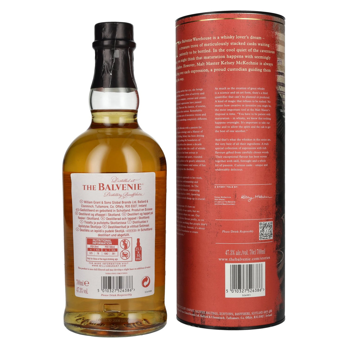 The Balvenie 12 Years Old A Collection of Curious Casks MONTILLA 47,3% Vol. 0,7l in gift box