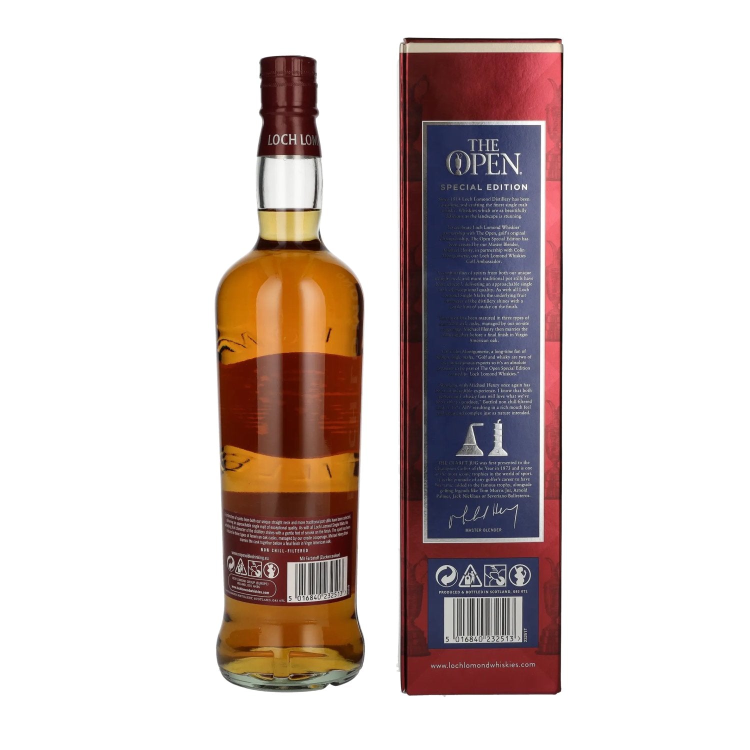 Loch Lomond THE OPEN Single Malt Special Edition 46% Vol. 0,7l in Geschenkbox