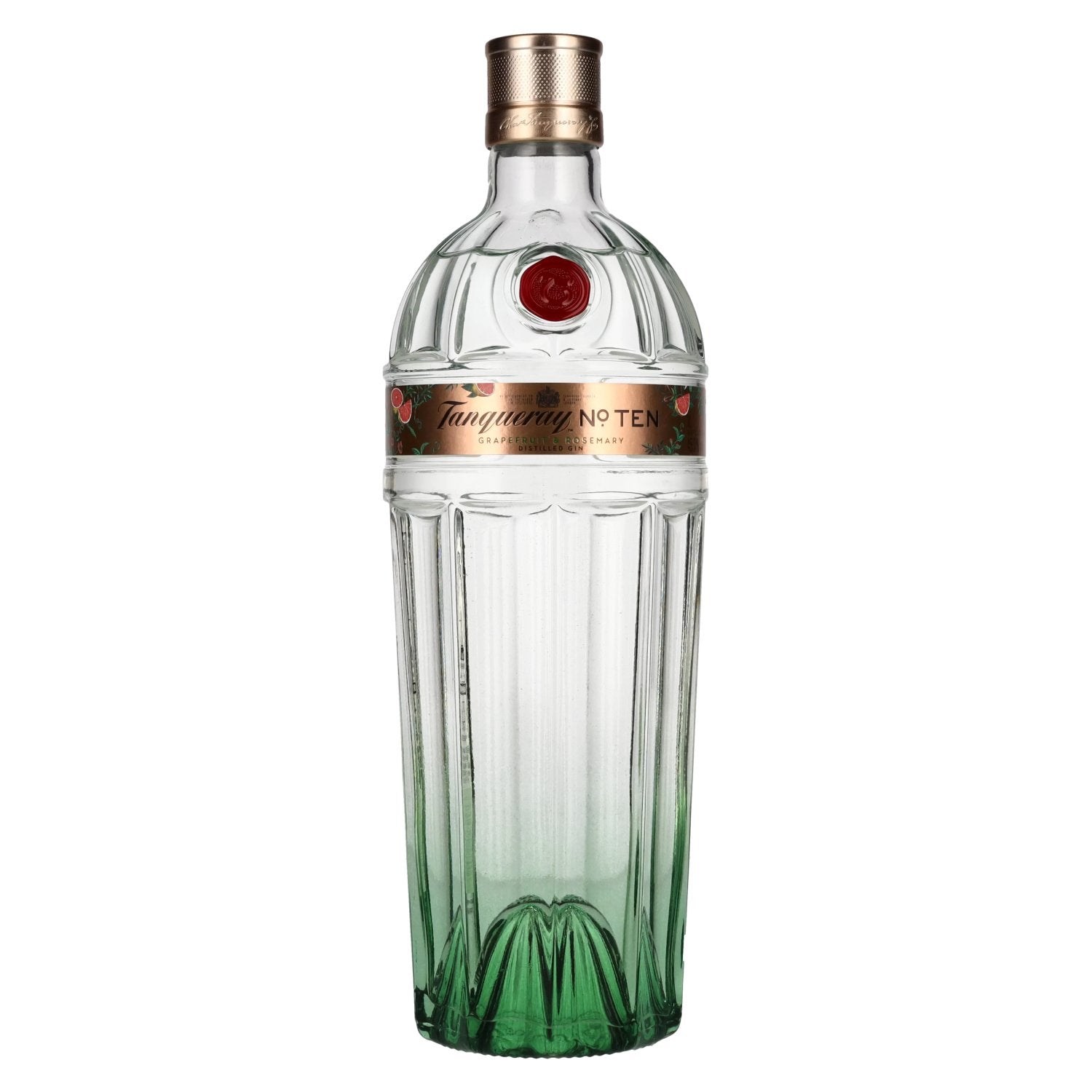 Tanqueray N° TEN Gin distillé GRAPEFRUIT &amp; ROSEMARY The Citrus Heart Edition 45,3% vol. 1l