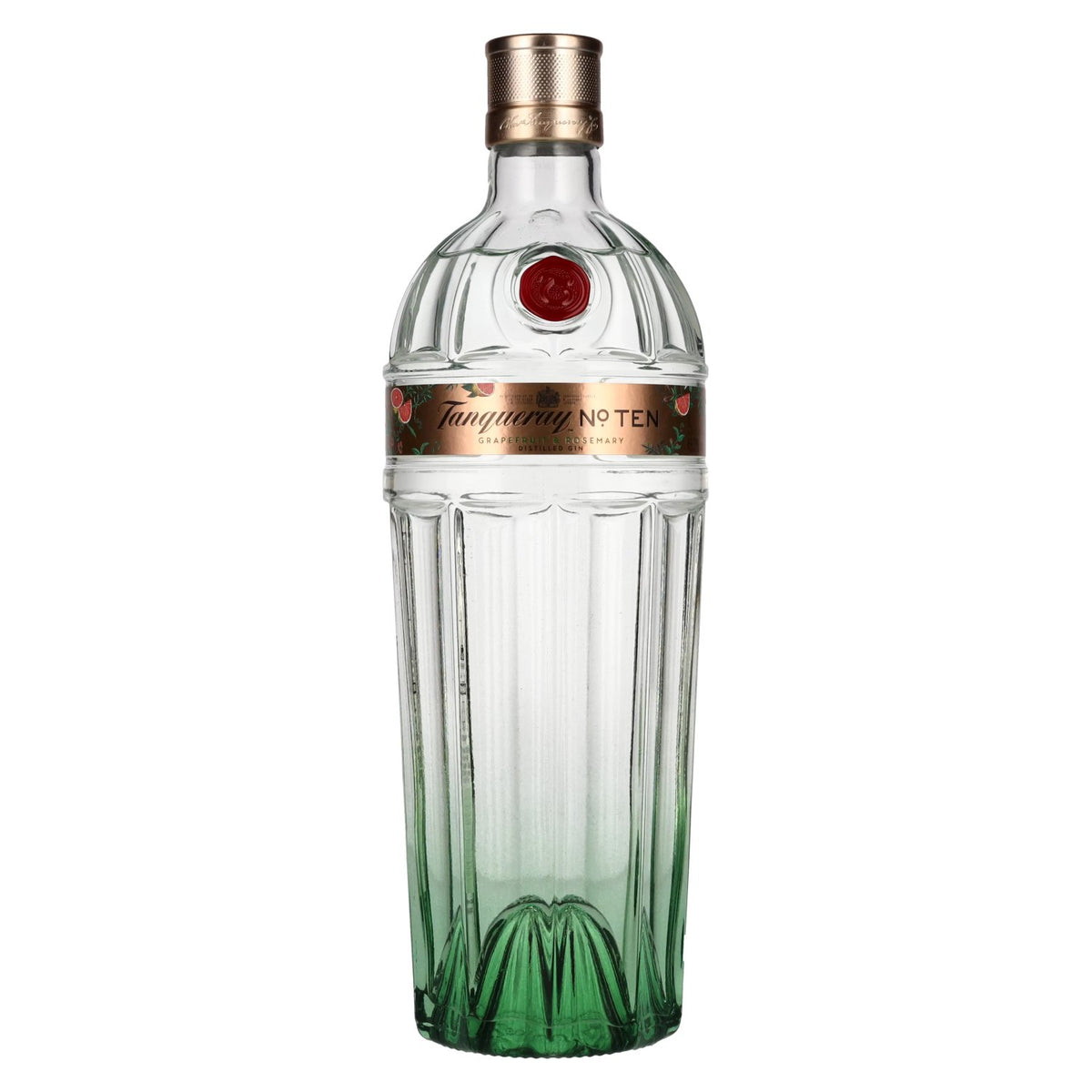 Tanqueray N° TEN Gin distillé GRAPEFRUIT &amp; ROSEMARY The Citrus Heart Edition 45,3% vol. 1l