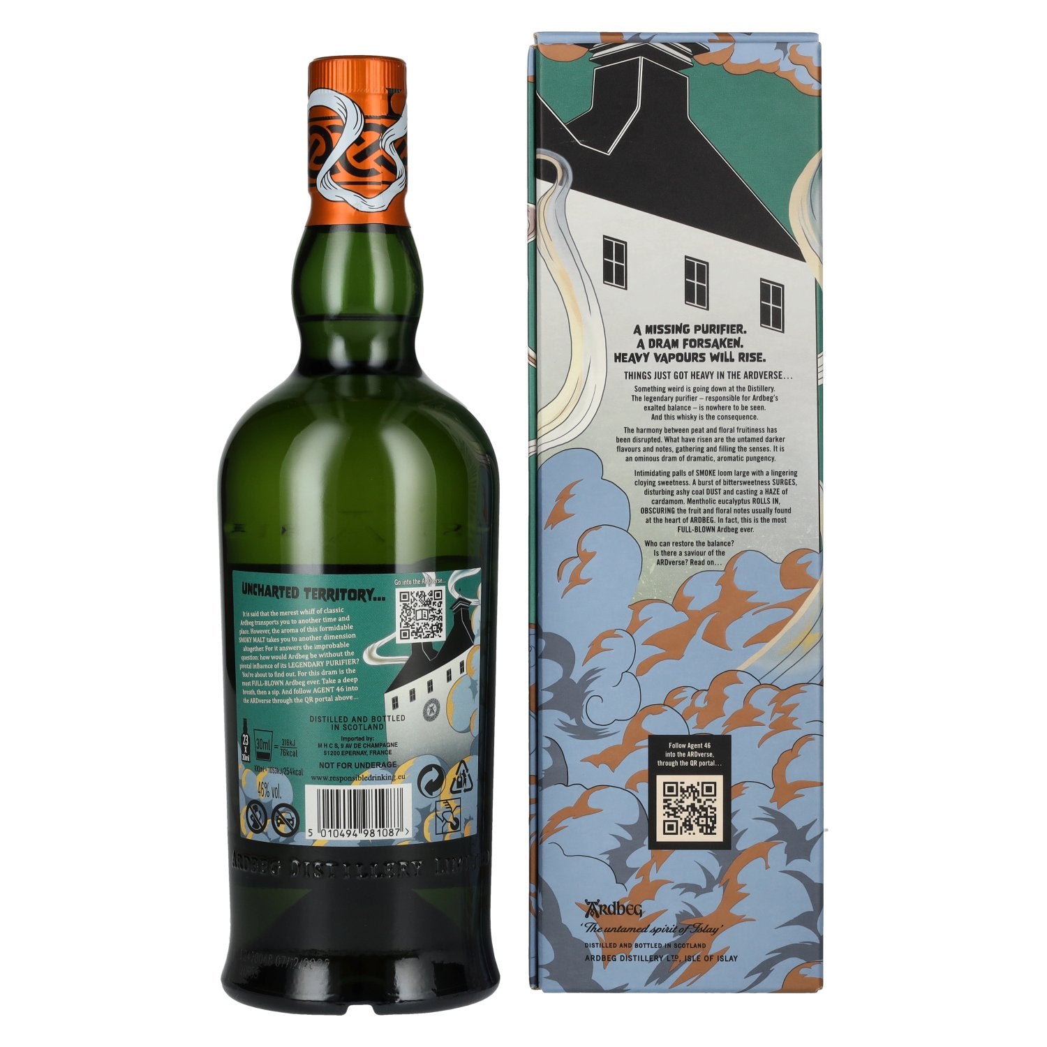 Ardbeg HEAVY VAPOURS Islay Single Malt 46% Vol. 0,7l in Geschenkbox