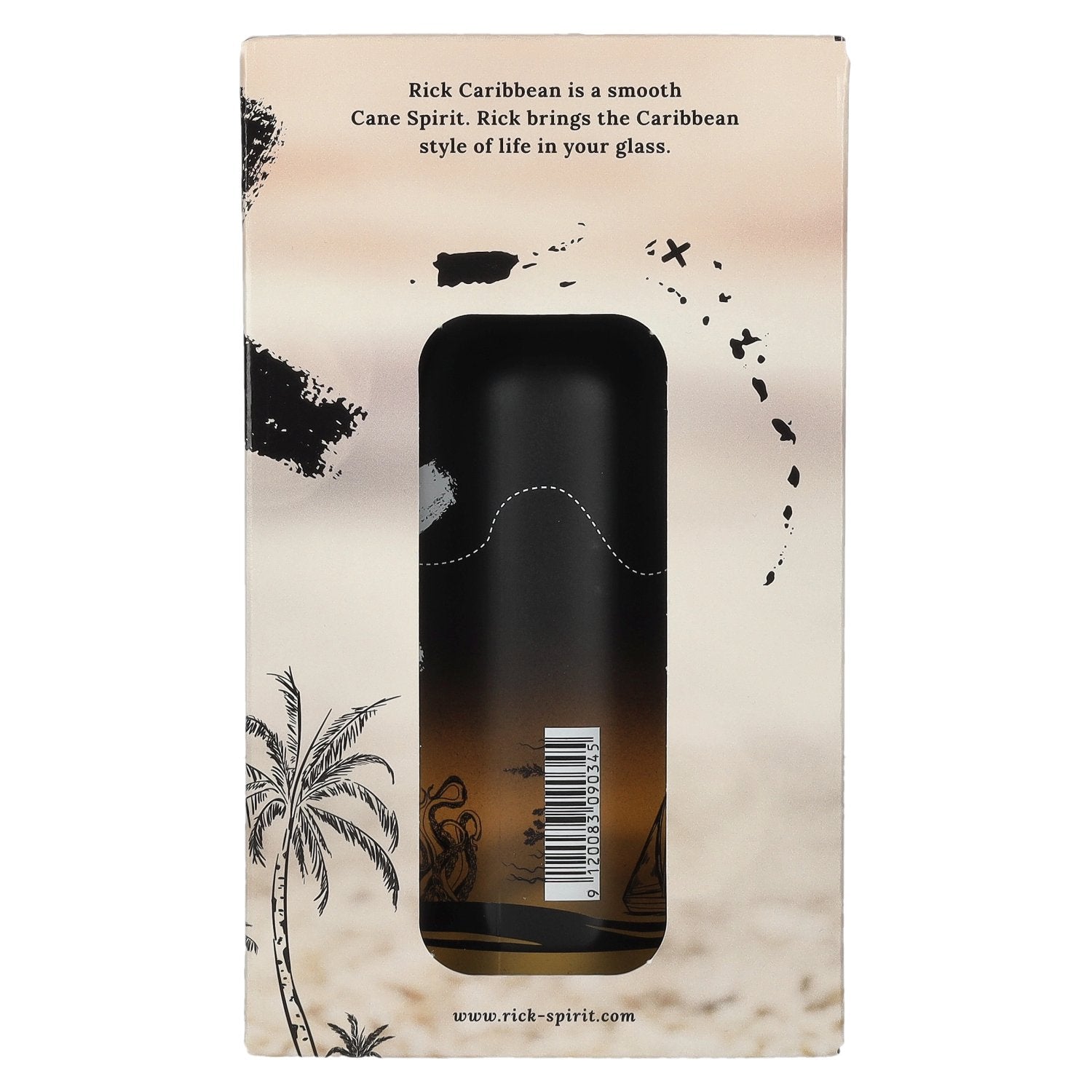 Rick Caribbean XO 8 Years Old Smooth Rum 40% Vol. 0,5l en boîte cadeau