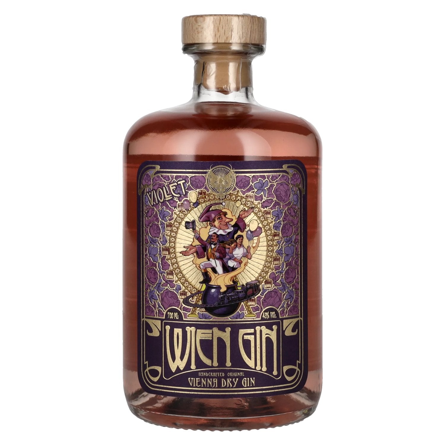 Wien Gin VIOLET Vienna Dry Gin 43% vol. 0,7l