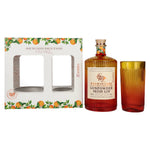 Gin irlandais Drumshanbo Gunpowder aux agrumes de Californie (orange) 43 % vol., 0,7 l, dans un coffret cadeau avec un verre