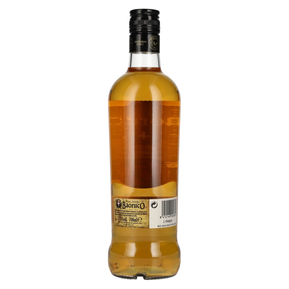 Ron Baoruco Ron Añejo 5 Años Rum 37,5% Vol. 0,7l