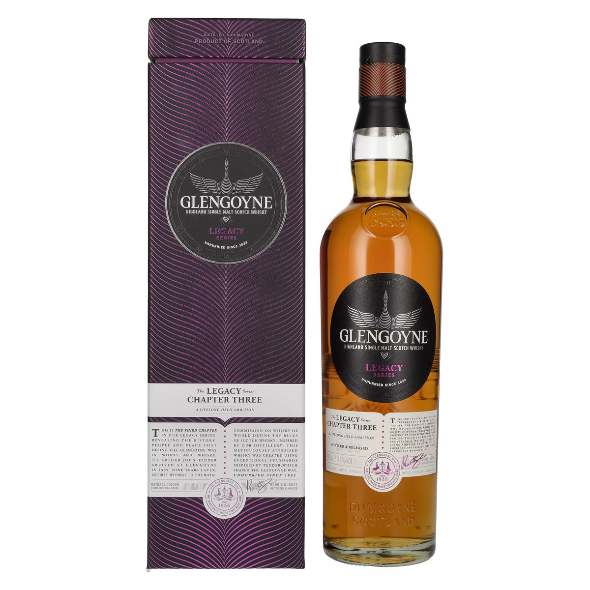 Glengoyne The LEGACY Series CHAPTER THREE 48% vol. 0,7l en boîte cadeau