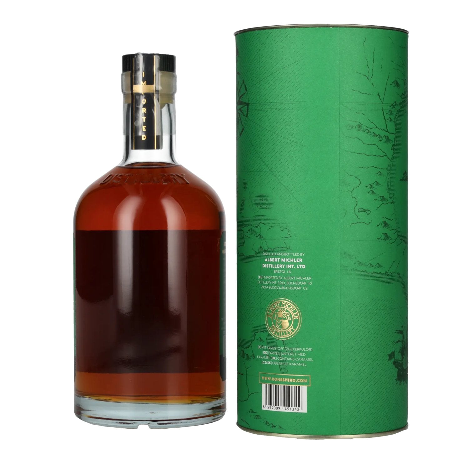 Ron Espero Reserva Exclusiva Limitada 40% Vol. 0,7l in gift box