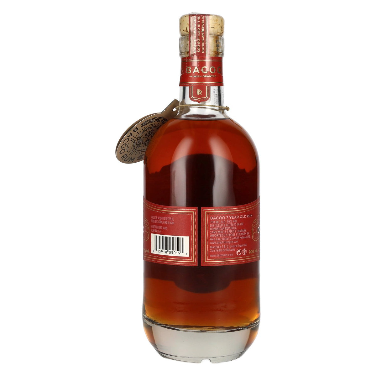 Bacoo 7 Years Old Rum 40% Vol. 0,7l