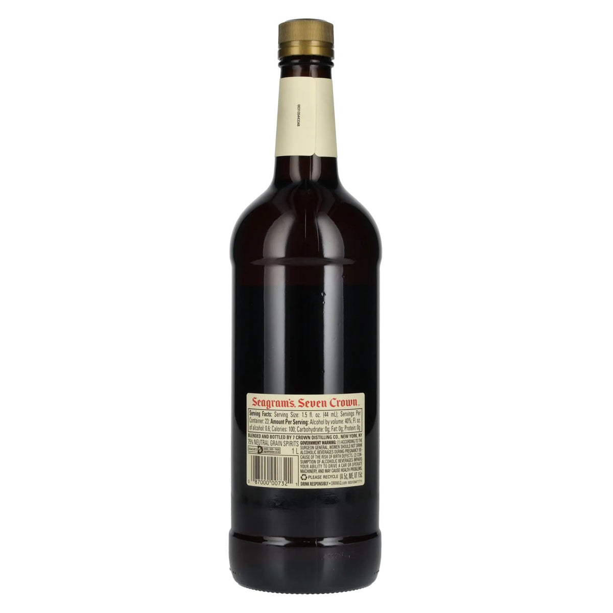 Seagram's 7 Crown American Blended Whiskey 40% Vol. 1l
