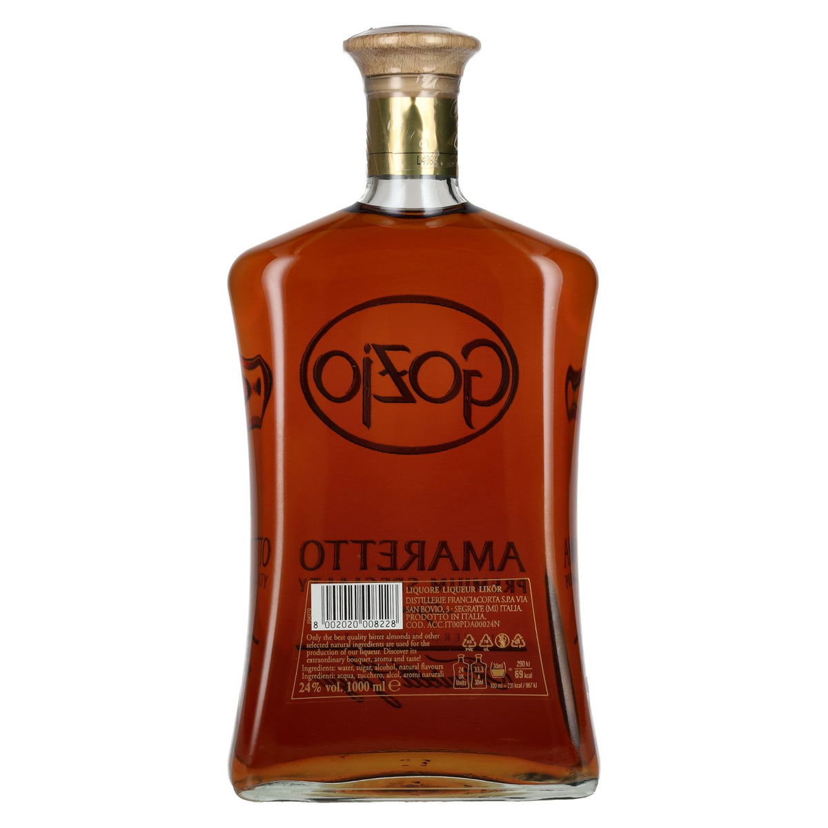 Gozio Amaretto 24% Vol. 1l