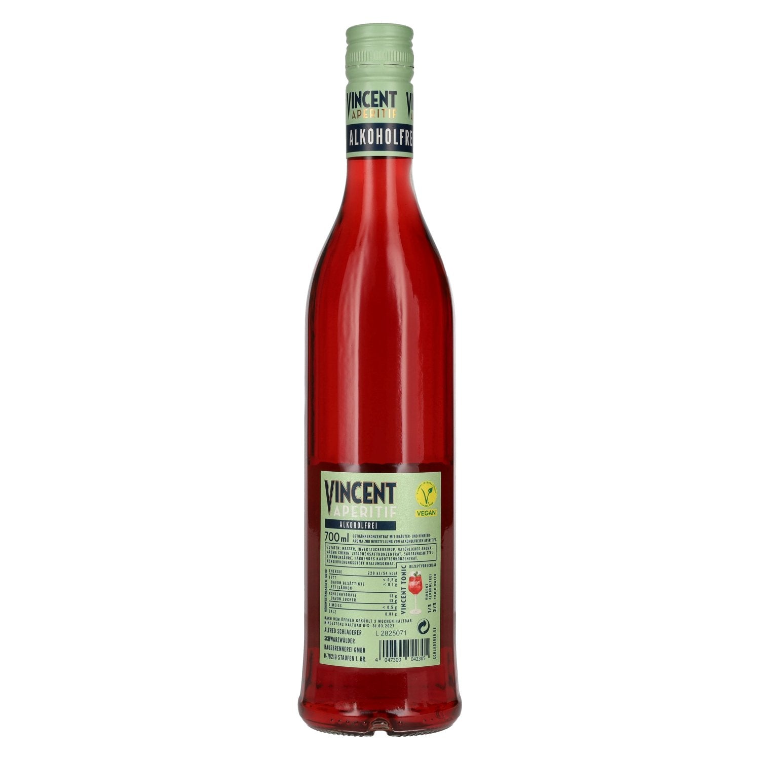 Schladerer Vincent Non-Alcoholic Aperitif 0.7l