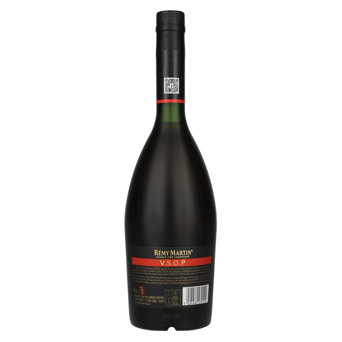 Rémy Martin V.S.O.P Cognac Fine Champagne Frosted Glas Design 40% Vol. 0,7l