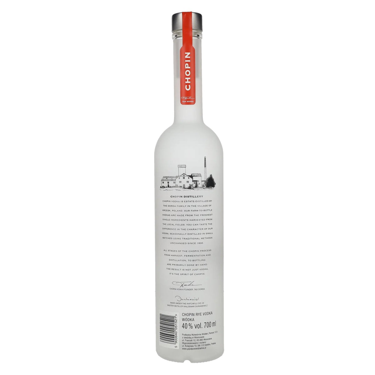 Chopin Rye Vodka 40% Vol. 0,7l