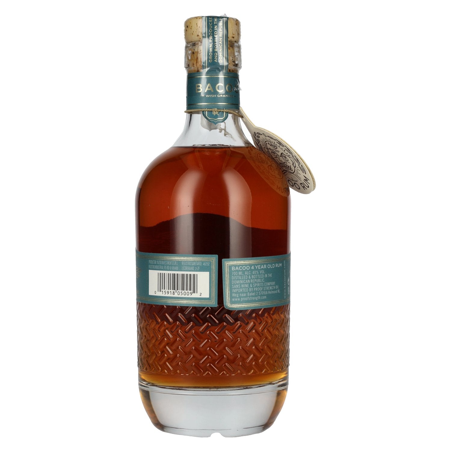Bacoo Rum 4 Years Old 40% Vol. 0,7l