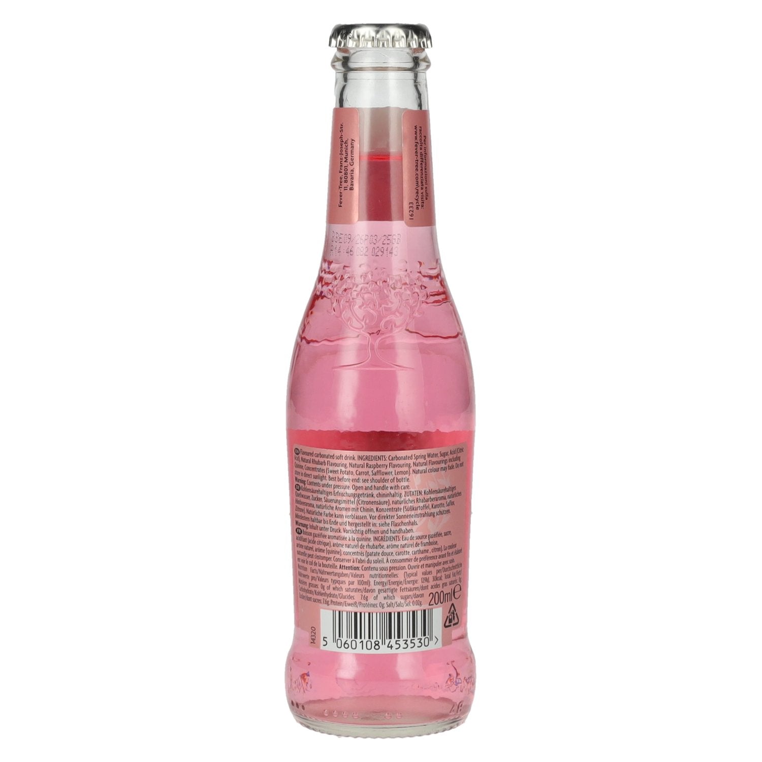 Fever-Tree Raspberry &amp; Rhubarb Tonic Water 0.2l