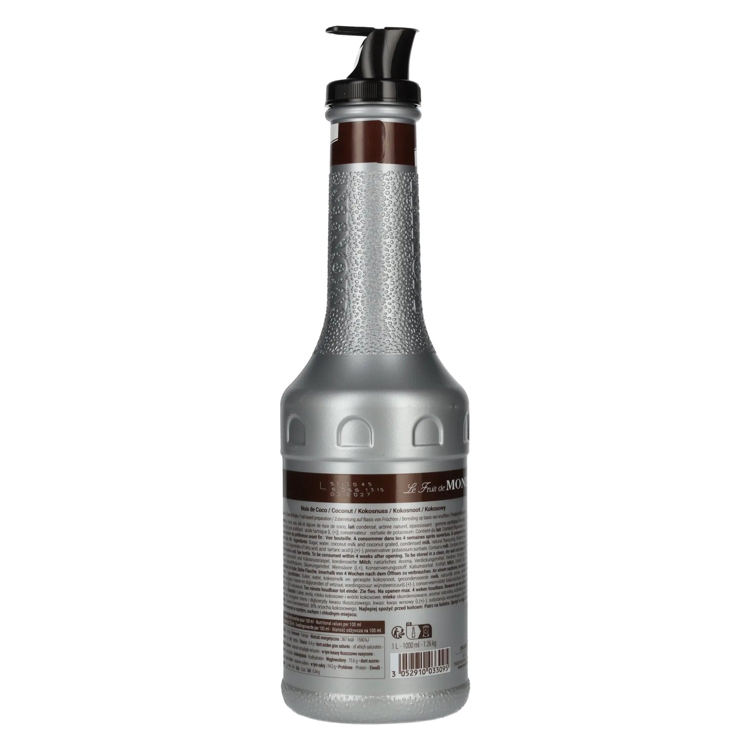 Monin purée de fruits NOIX DE COQUES 1l PET