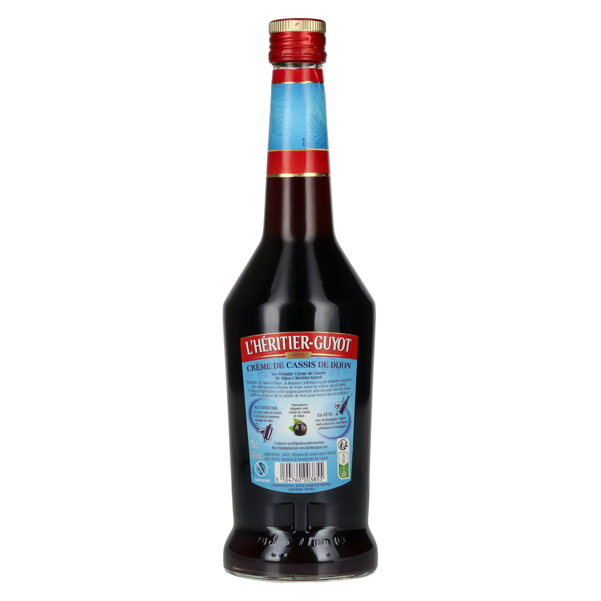 L'Heritier-Guyot Créme de Cassis Dijon 15% vol. 0,7l