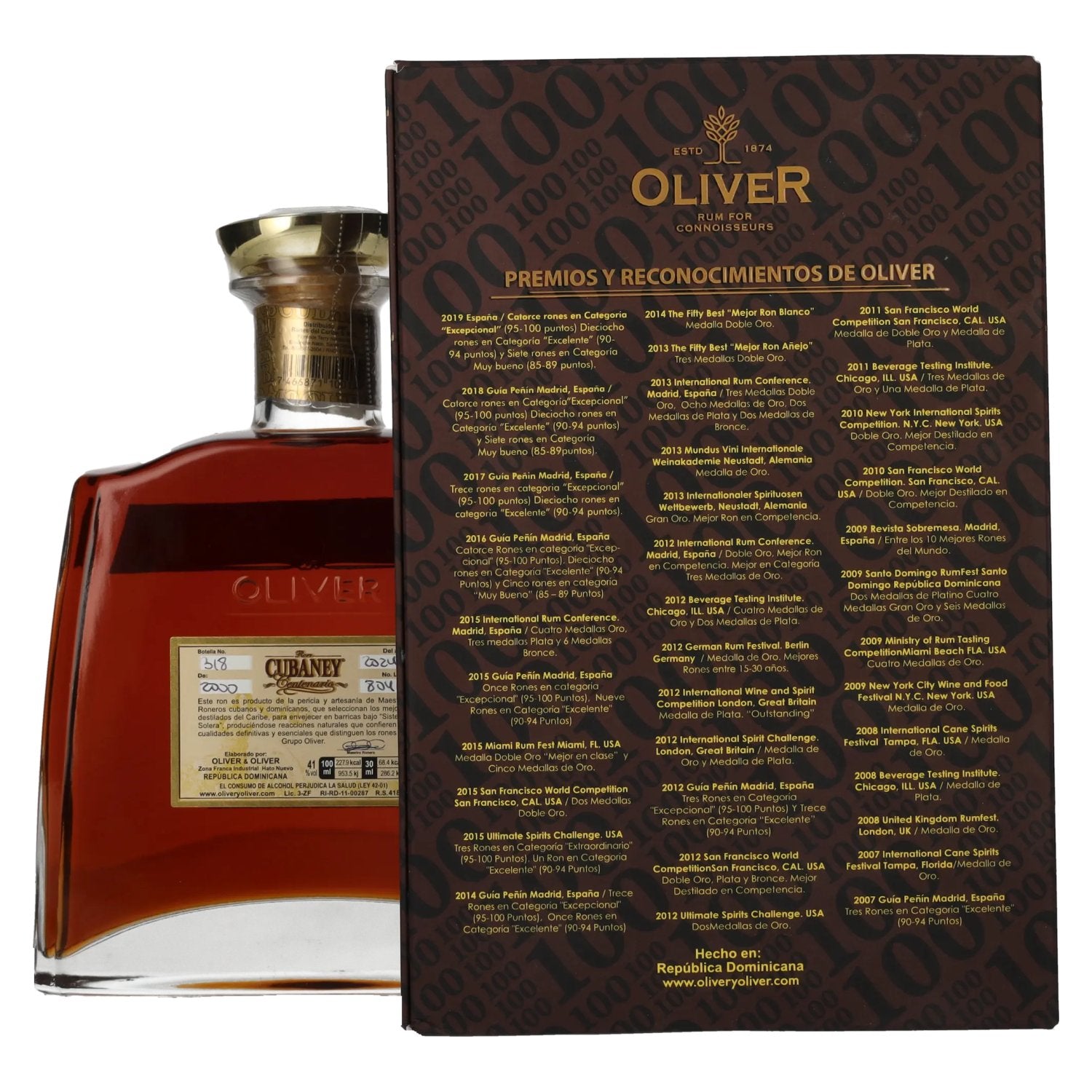 Ron Cubaney Centenario Ultra Premium 41% Vol. 0,7l in Geschenkbox