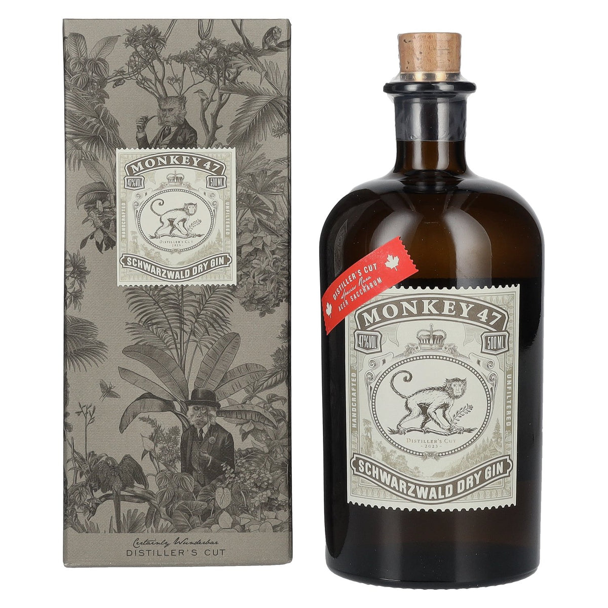 Monkey 47 DISTILLER'S CUT Gin 2023 47% Vol. 0,5l in Geschenkbox