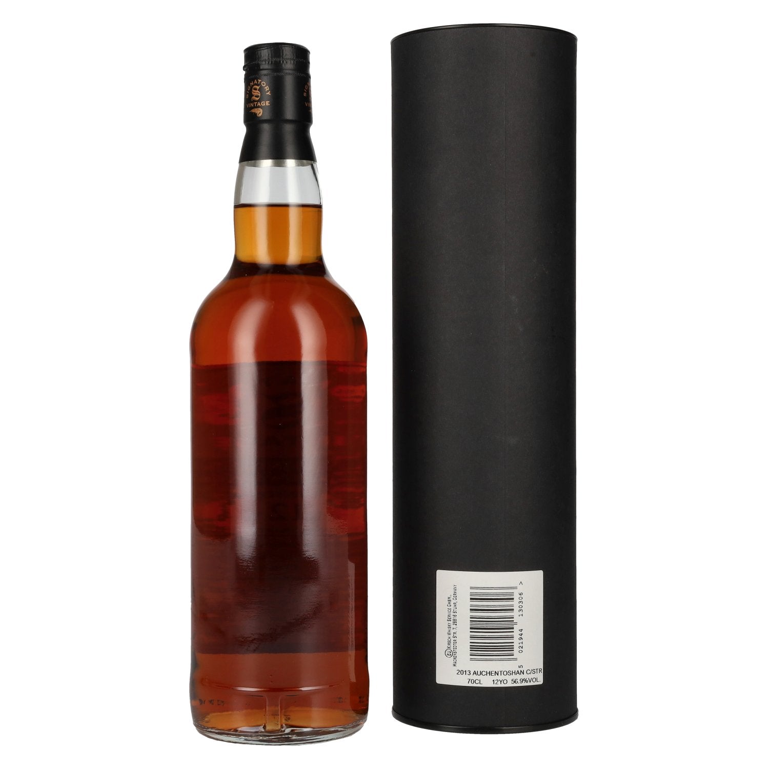 Signatory Vintage AUCHENTOSHAN 12 Years Old 1st Fill Oloroso Sherry Butt Finish Cask # 4 56,9% Vol. 0,7l in Geschenkbox