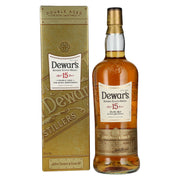 Dewar's 15 Years Old Double Aged Blended Scotch Whisky 40% Vol. 1l in Geschenkbox