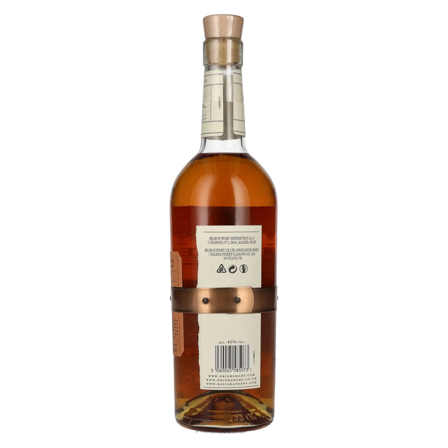 Basil Hayden's Kentucky Straight Bourbon Whiskey 40% Vol. 0,7l