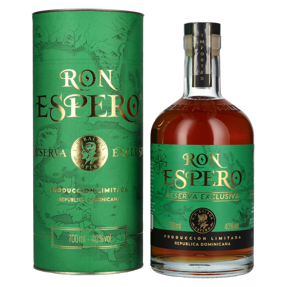 Ron Espero Reserva Exclusiva Limitada 40% Vol. 0,7l in gift box