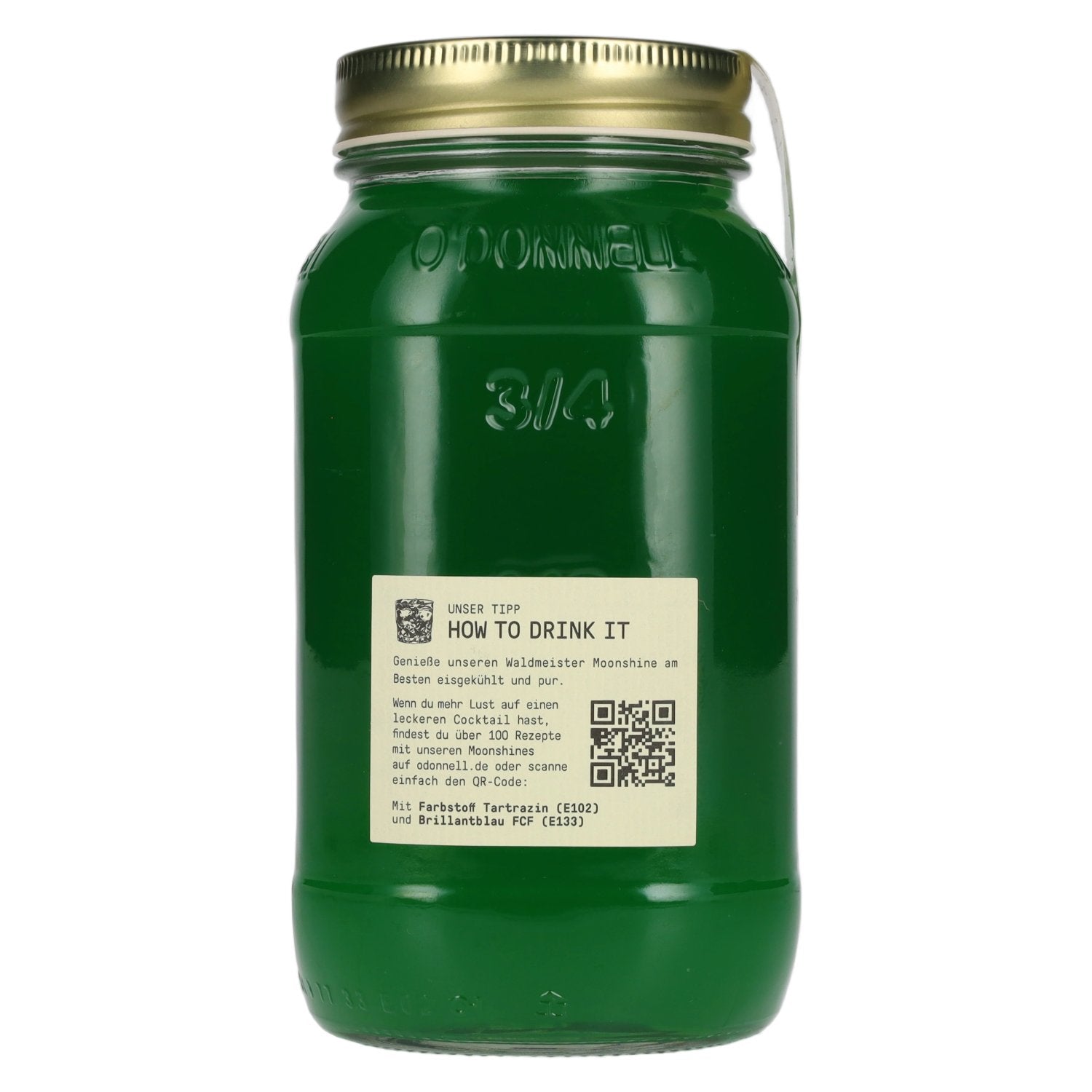 O'Donnell Moonshine WALDMEISTER Likör 20% Vol. 0,7l